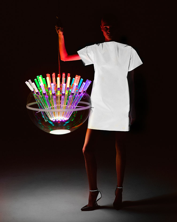 Il progetto Spectral Light di Artemide Il progetto spectral light di Artemide